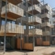 houten balkon