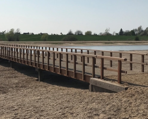 pont en construction prêt