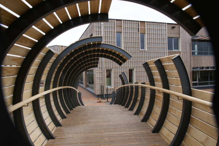 Accoya bridge covering